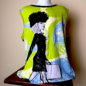 Custo Barcelona sleeveless cotton top